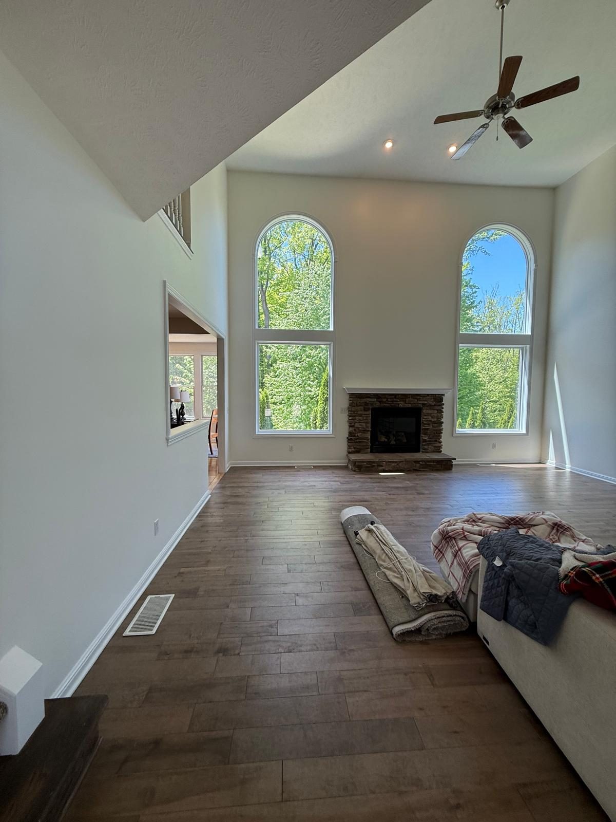 Interior painting — After